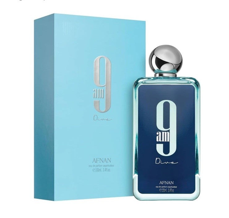 Afnan 9am Dive 3.4oz Edp Spray New In Box