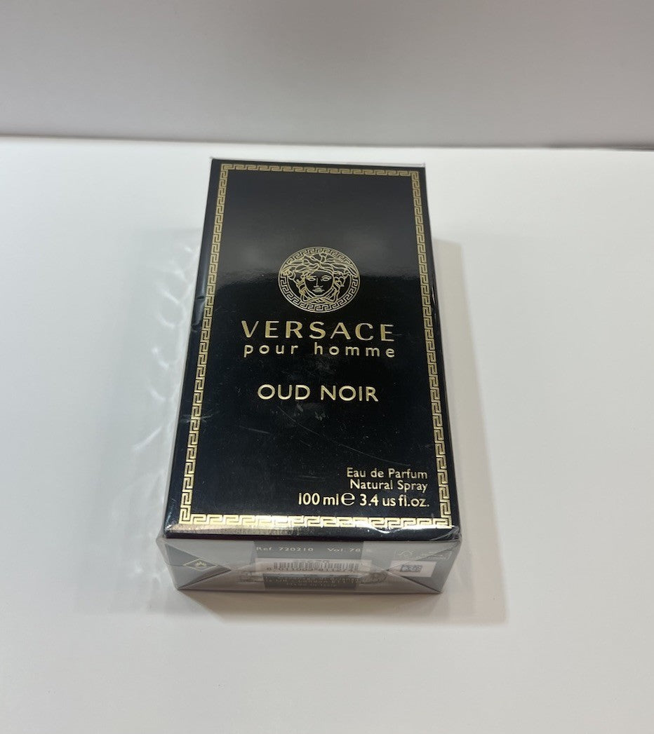 Versace Pour Homme Oud Noir 3.4oz Edt Spray For Men New In Box