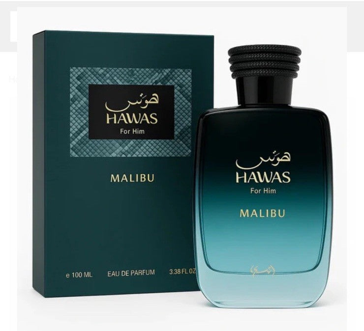 Hawas Malibu By Rasasi 3.4oz Edp Spray For Men