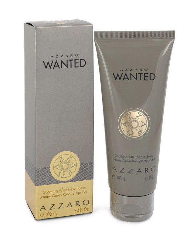 Azzaro Wanted 3.4oz After Shave Balm New In Box
