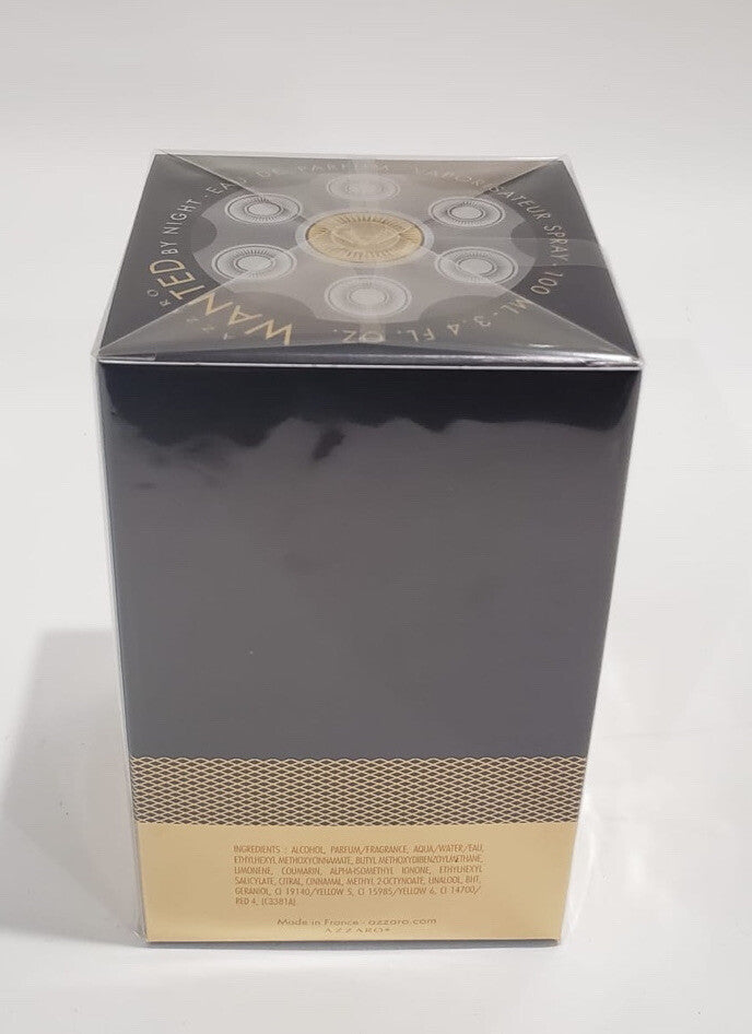 Azzaro Wanted By Night 3.4oz Edp Spray For Men New In Box