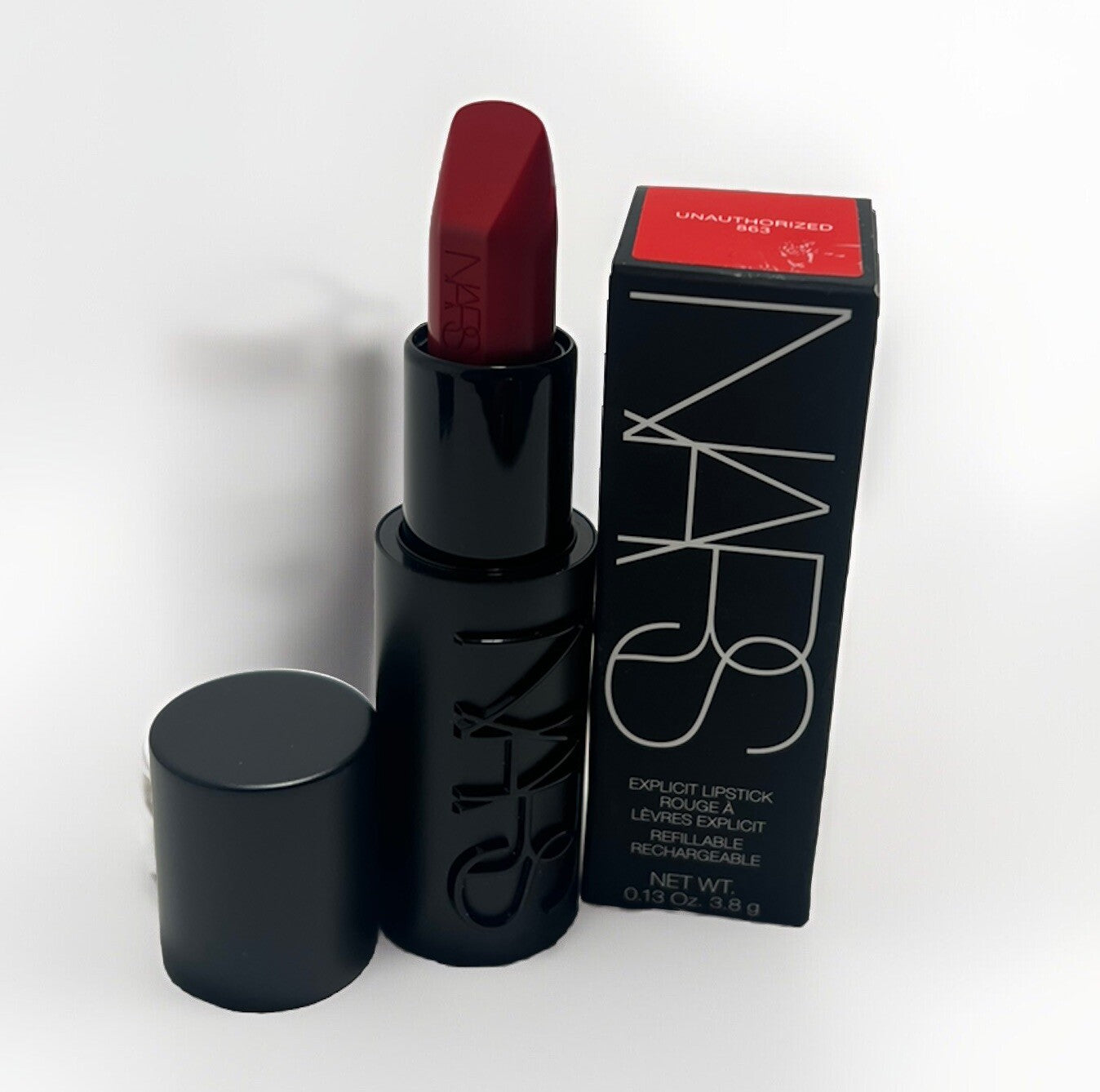 Nars Explicit Refillable Lipstick Unauthorized 863 New Released In Box