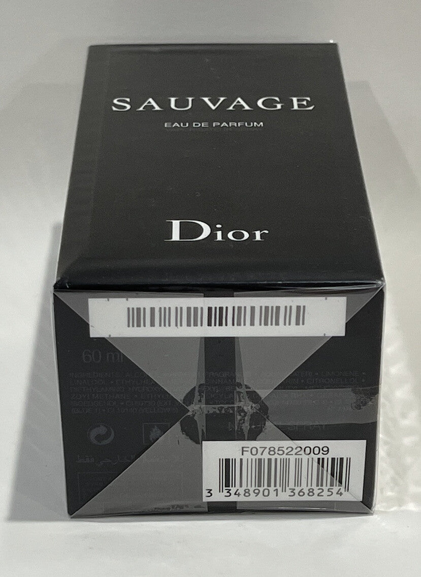 Sauvage Dior For Men 2oz Edp Spray New In Box 100% Authentic