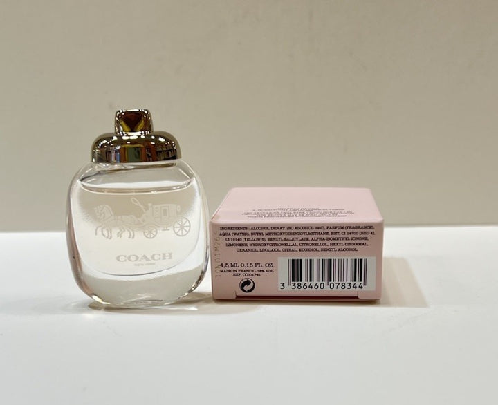 Coach New York 4.5ml Edp Splash Mini For Women New In Box