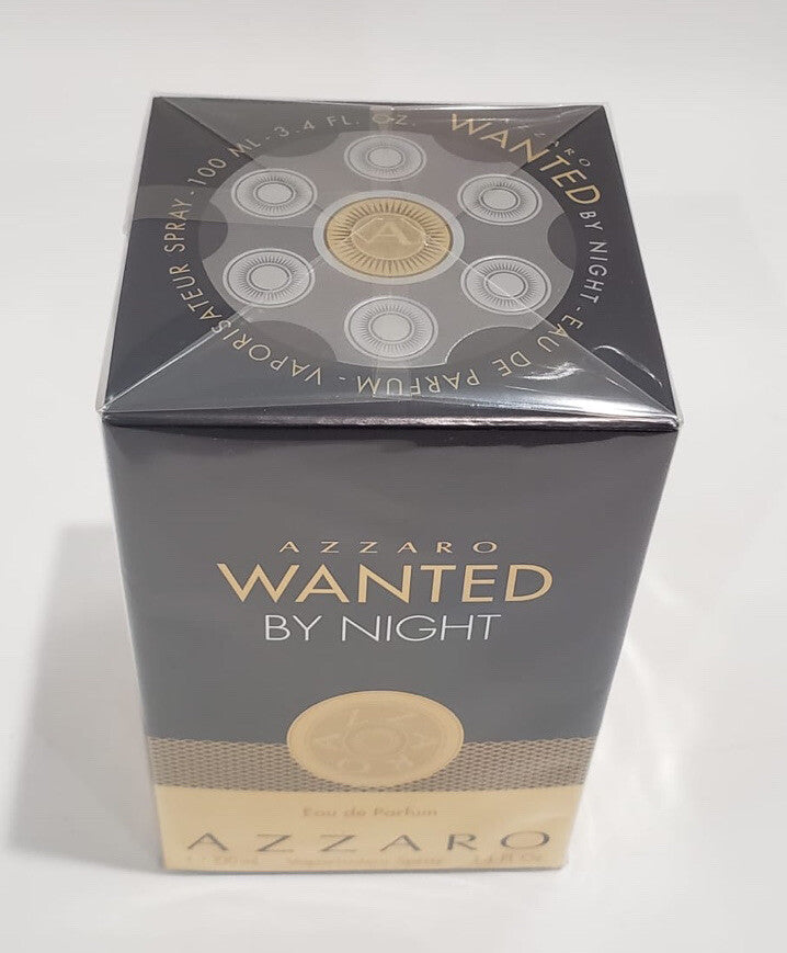 Azzaro Wanted By Night 3.4oz Edp Spray For Men New In Box