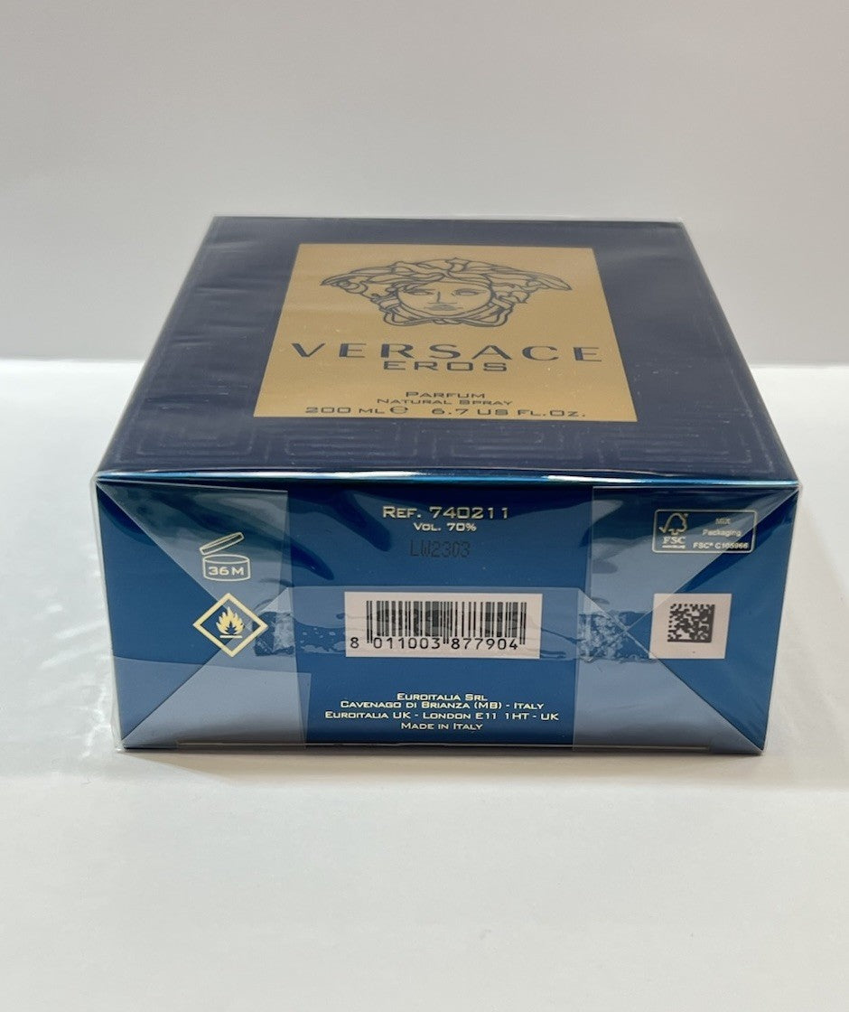 Versace Eros PARFUM 6.7oz New In Box