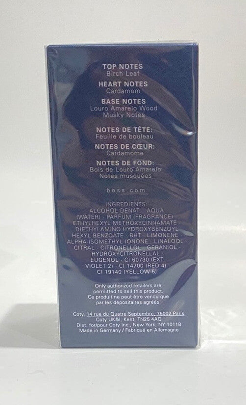 Boss Bottle Night 3.4oz Edt Spray For Men New In Box