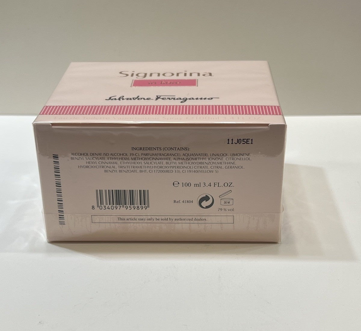 Signorina In Fiori By Salvatore Ferragamo 3.4oz Edt Spray For Women New In Box