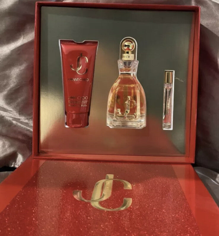 Jimmy Choo I Want Choo 3pc Gift Set For Women New Boxed Sane As Shown