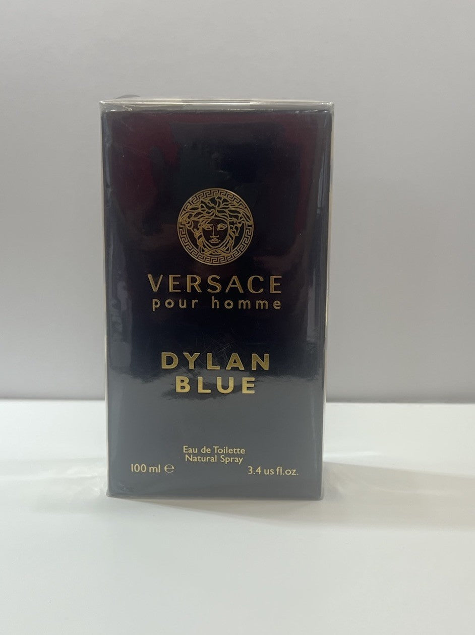 Versace Dylan Blue 3.4oz Edt Spray For Men New In Box