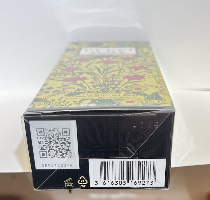 Gucci Flora Gorgeous Orchid 3.3oz EDP Spray For Women New In Box