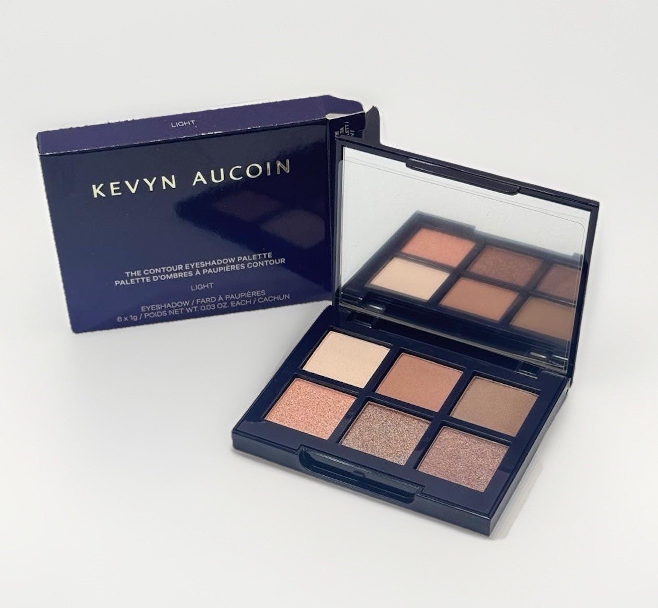 Kevyn Aucoin Contour Eyeshadow Pallet Collection LIGHT New In Box