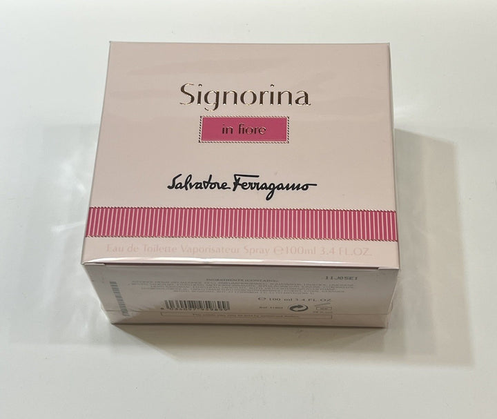 Signorina In Fiori By Salvatore Ferragamo 3.4oz Edt Spray For Women New In Box