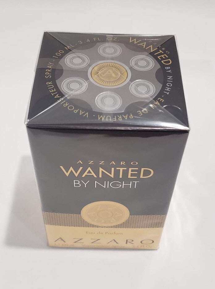 Azzaro Wanted By Night 3.4oz Edp Spray For Men New In Box