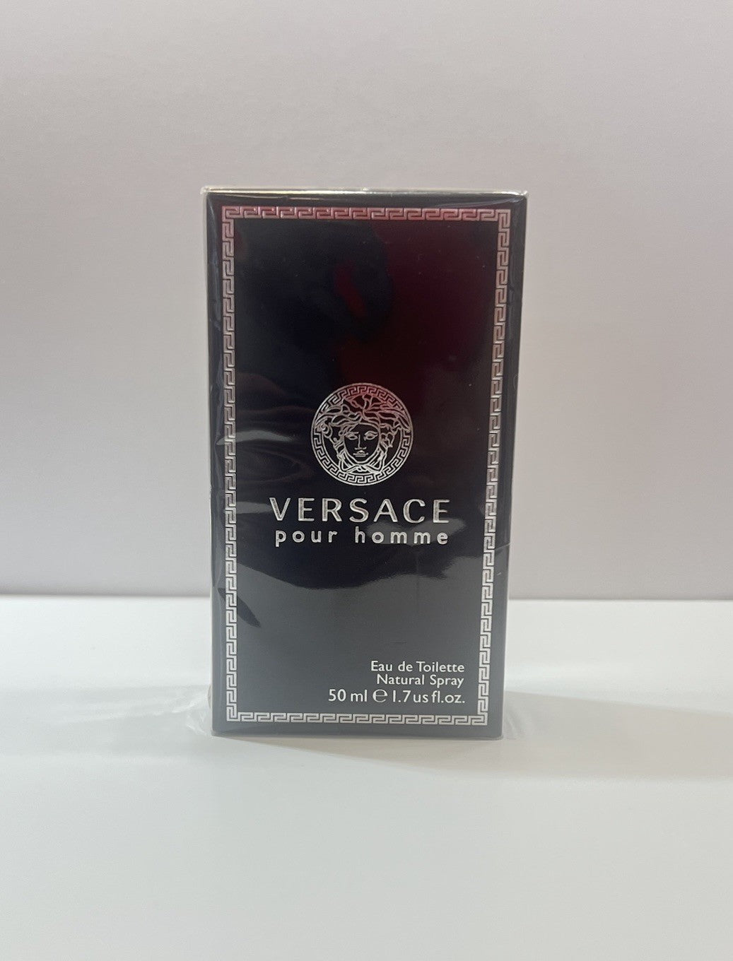 Versace Pour Homme 1.7oz Edt Spray For Men New In Box