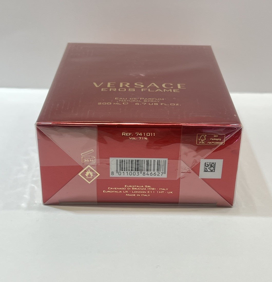Versace Eros Flame 6.7oz Edp Spray New In Box