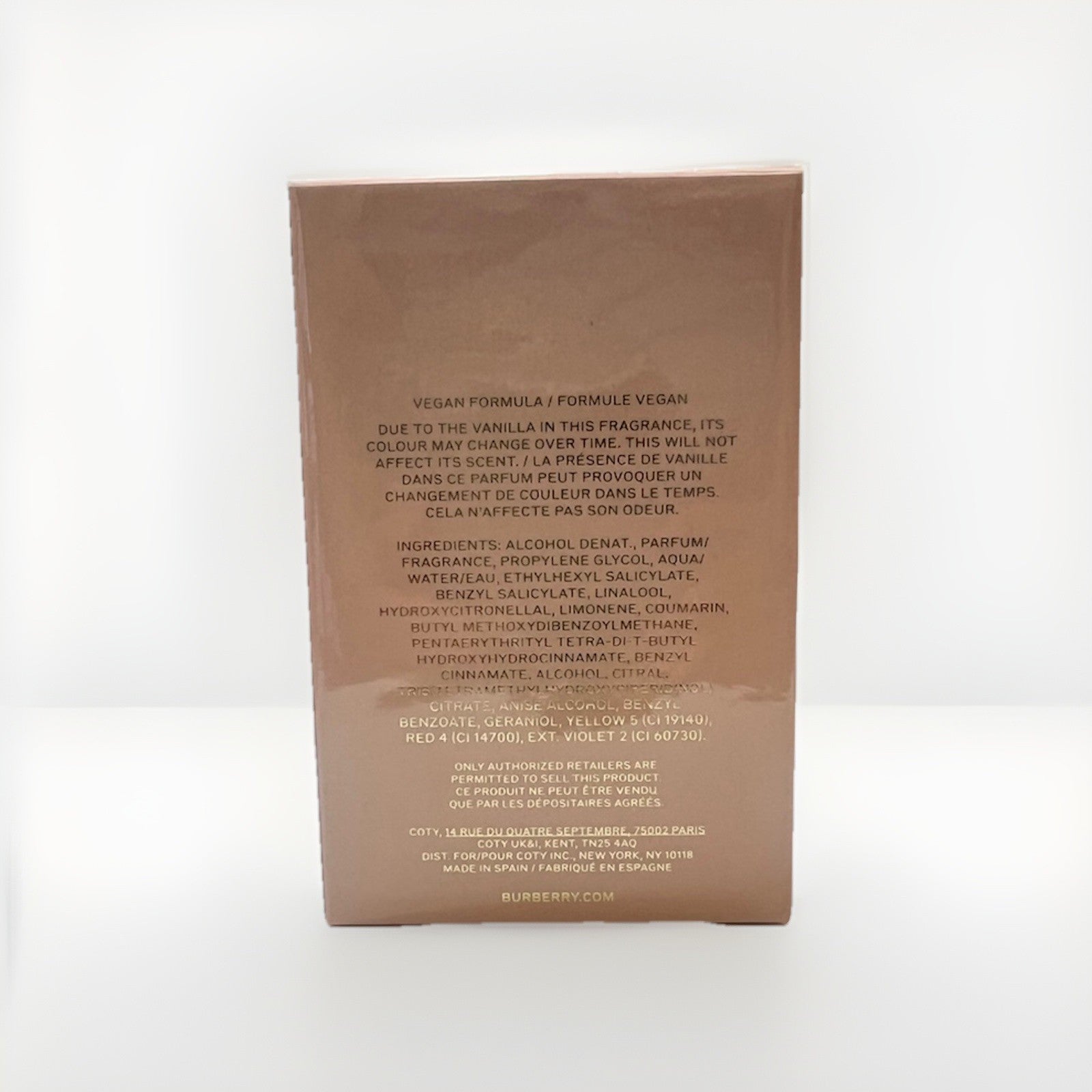 Burberry Goddess 3.3oz Edp Spray For Women New In Box