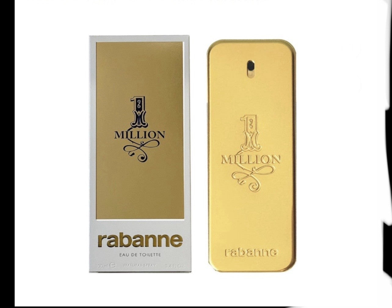 Paco Rabanne 1 Million Eau de Toilette, 3.4oz New In Box