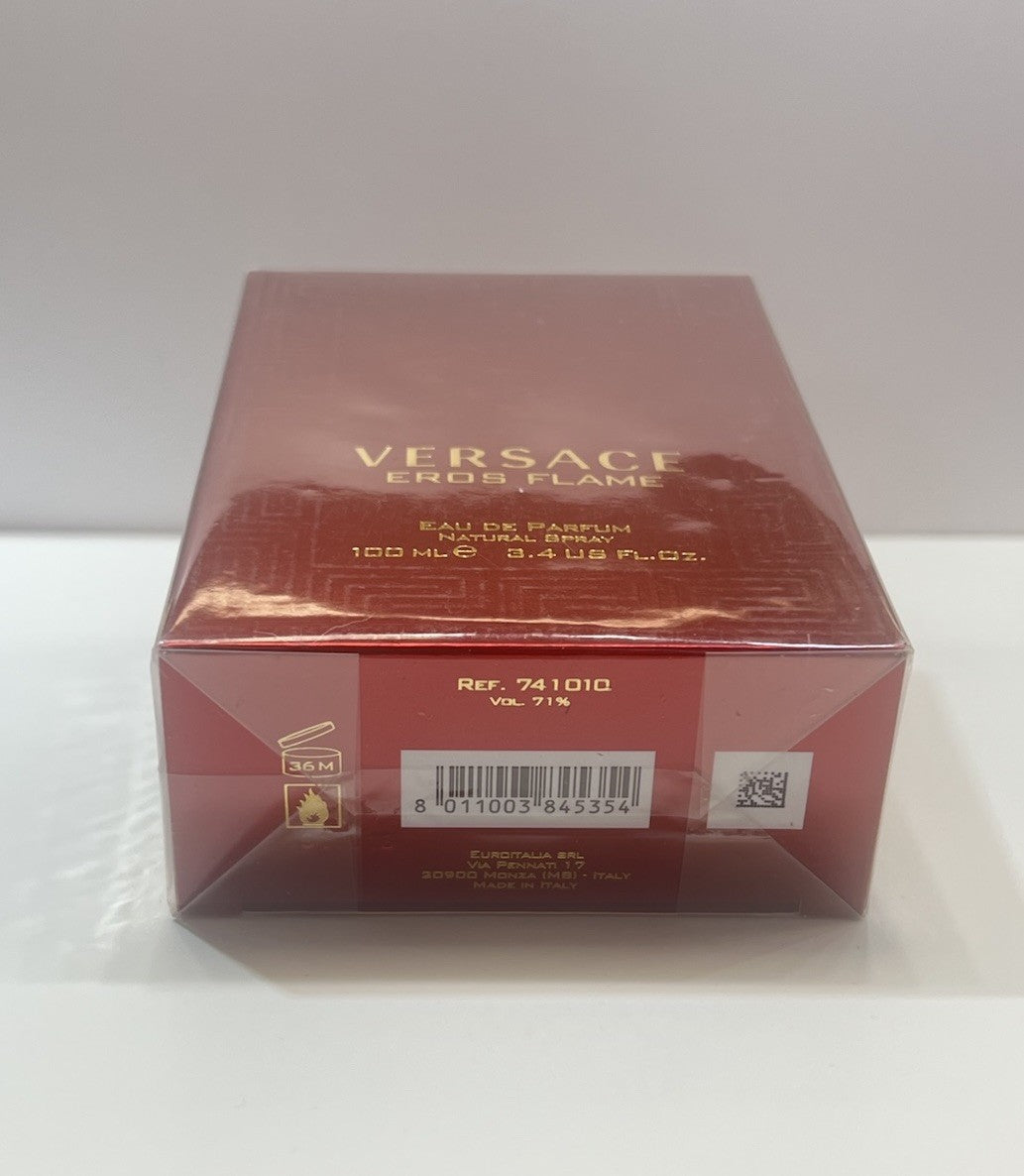 Versace Eros Flame 3.4oz Edp Spray For Men New In Box