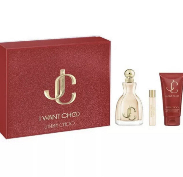 Jimmy Choo I Want Choo 3pc Gift Set For Women New Boxed Sane As Shown