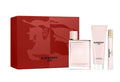 Burberry Her 3pc Gift Set With 3.3oz + 0.33oz Edp Spray +2.5oz B/L