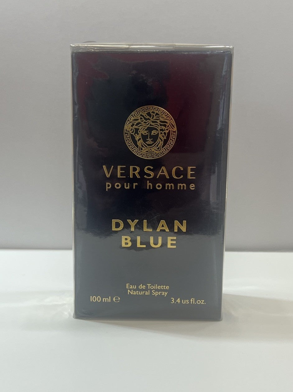 Versace Dylan Blue 3.4oz Edt Spray For Men New In Box