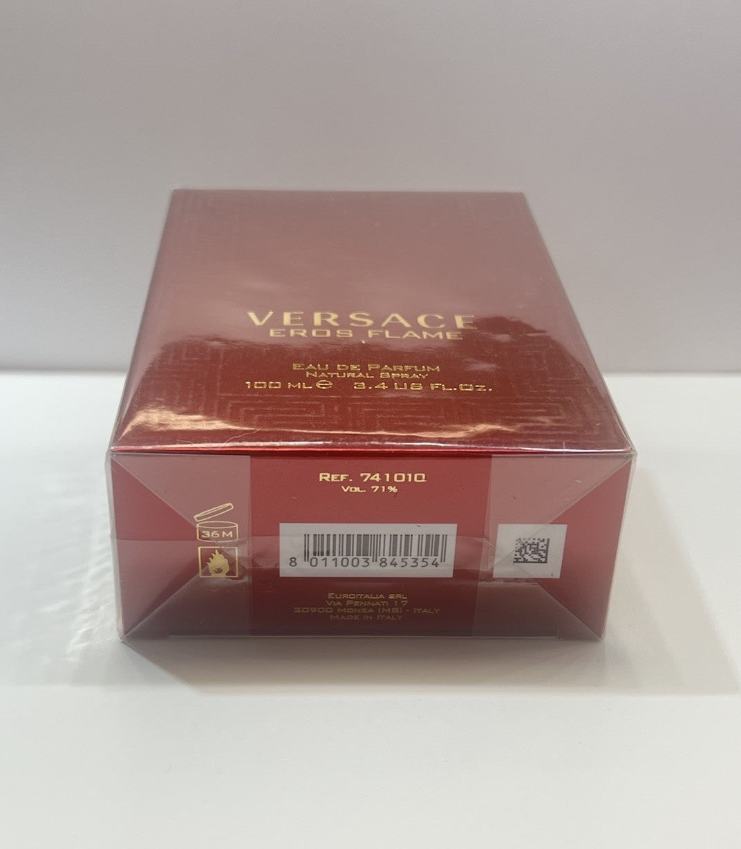 Versace Eros Flame 3.4oz Edp Spray For Men New In Box