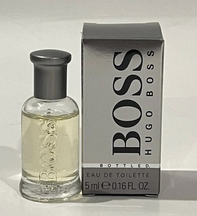 Boss Bottled 5ml Edt Splash Mini For Men New In Box