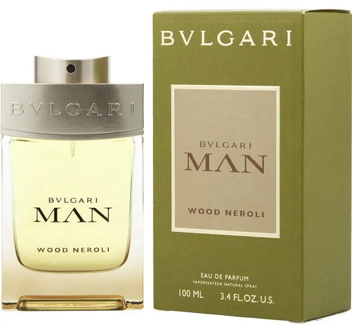 Bvlgari Man Wood Neroli 3.4oz Edp Spray For Men New In Box