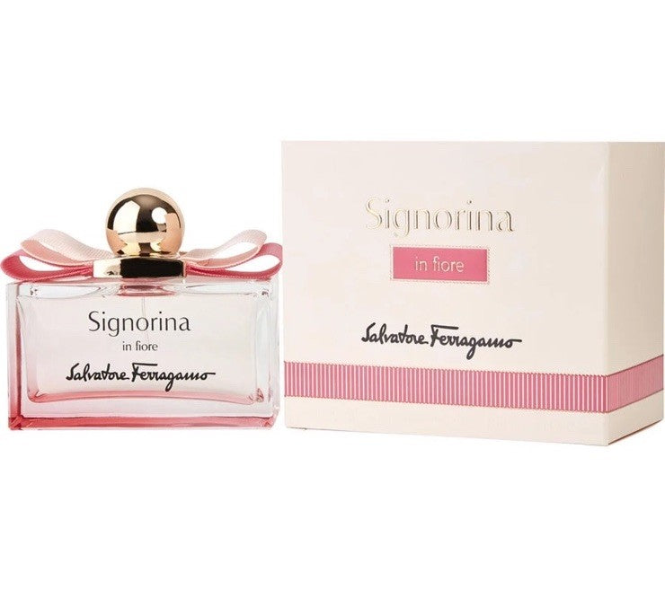 Signorina In Fiori By Salvatore Ferragamo 3.4oz Edt Spray For Women New In Box