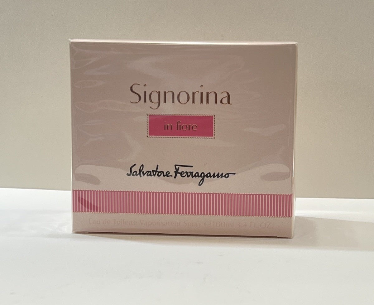 Signorina In Fiori By Salvatore Ferragamo 3.4oz Edt Spray For Women New In Box