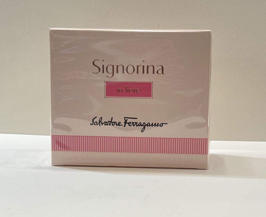 Signorina In Fiori By Salvatore Ferragamo 3.4oz Edt Spray For Women New In Box