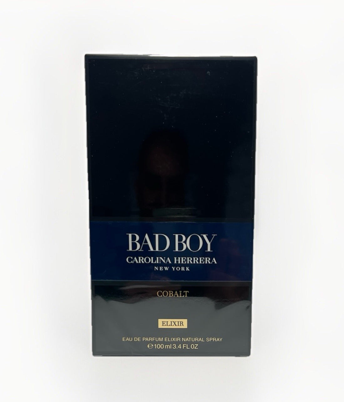 Bad Boy Cobalt Elixir By Carolina Herrera 3.4oz Edp Spray For Men New In Box
