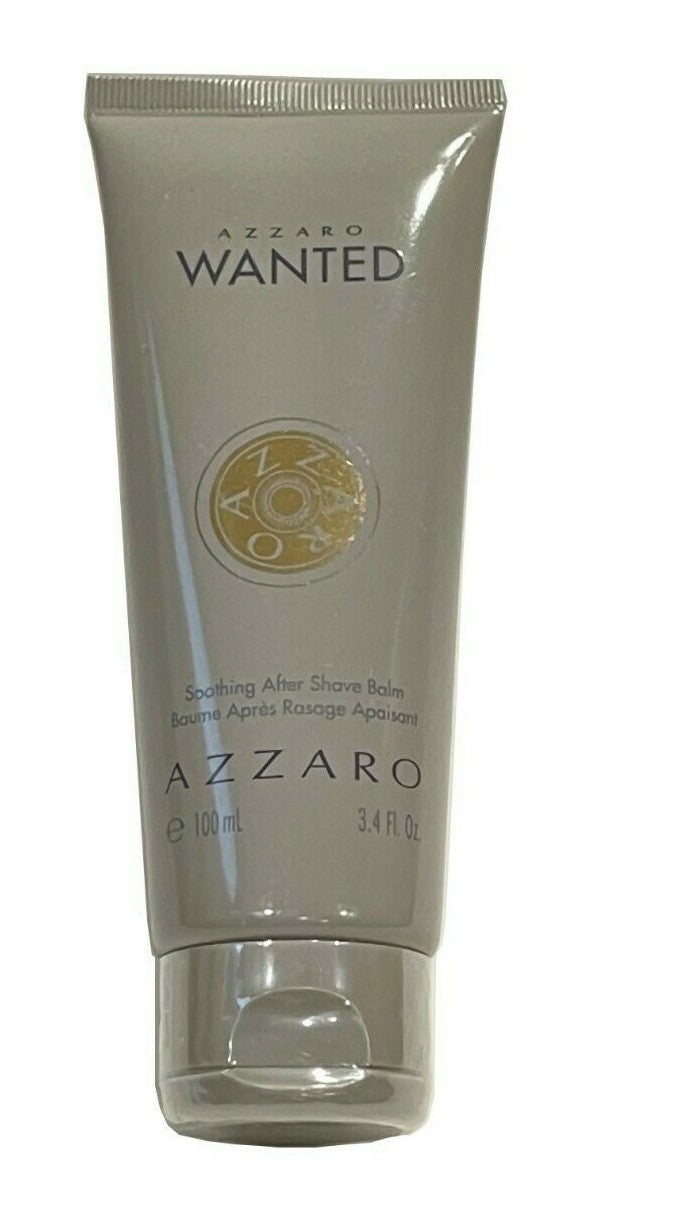 Azzaro Wanted 3.4oz After Shave Balm New In Box