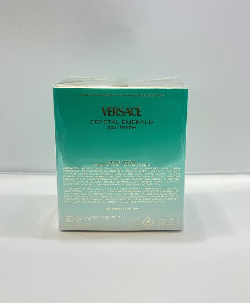Versace Crystal Emerald 3 oz Eau de Parfum Spray For Women New In Box