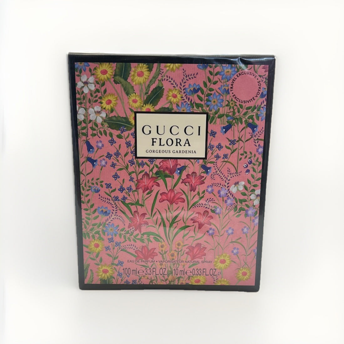 Gucci Flora Gorgeous Gardenia 2pc Gift Set With 3.3oz+0.33oz Edp Spray