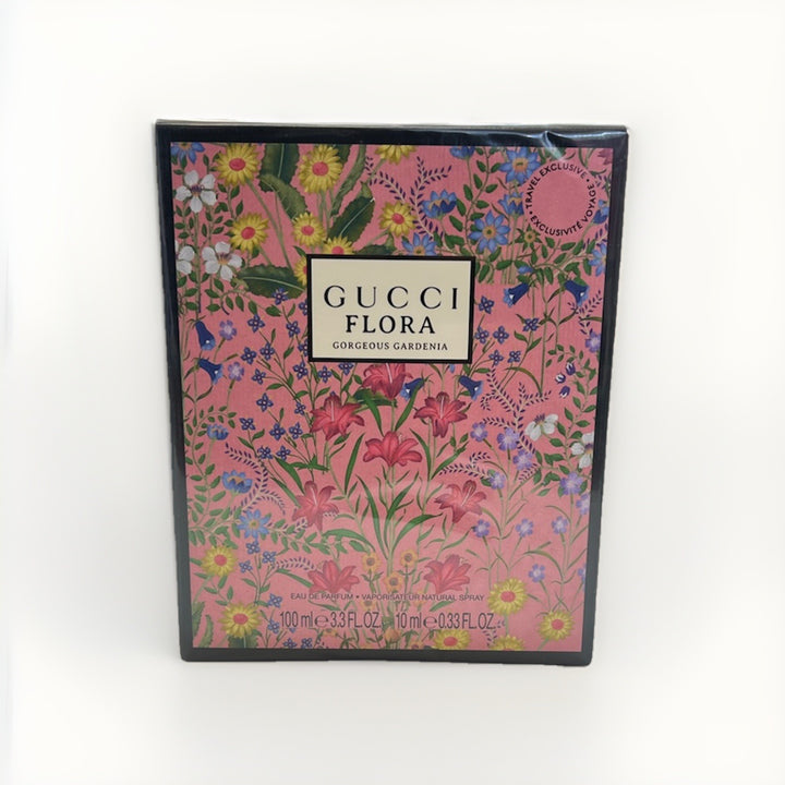 Gucci Flora Gorgeous Gardenia 2pc Gift Set With 3.3oz+0.33oz Edp Spray