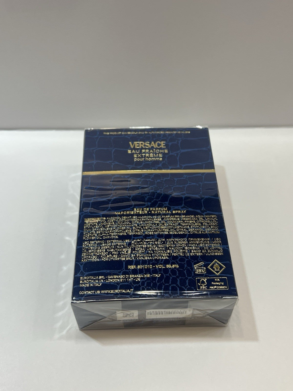 Versace Eau Fraiche EXTREME Pour Homme 3.4oz EDP Spray For Men