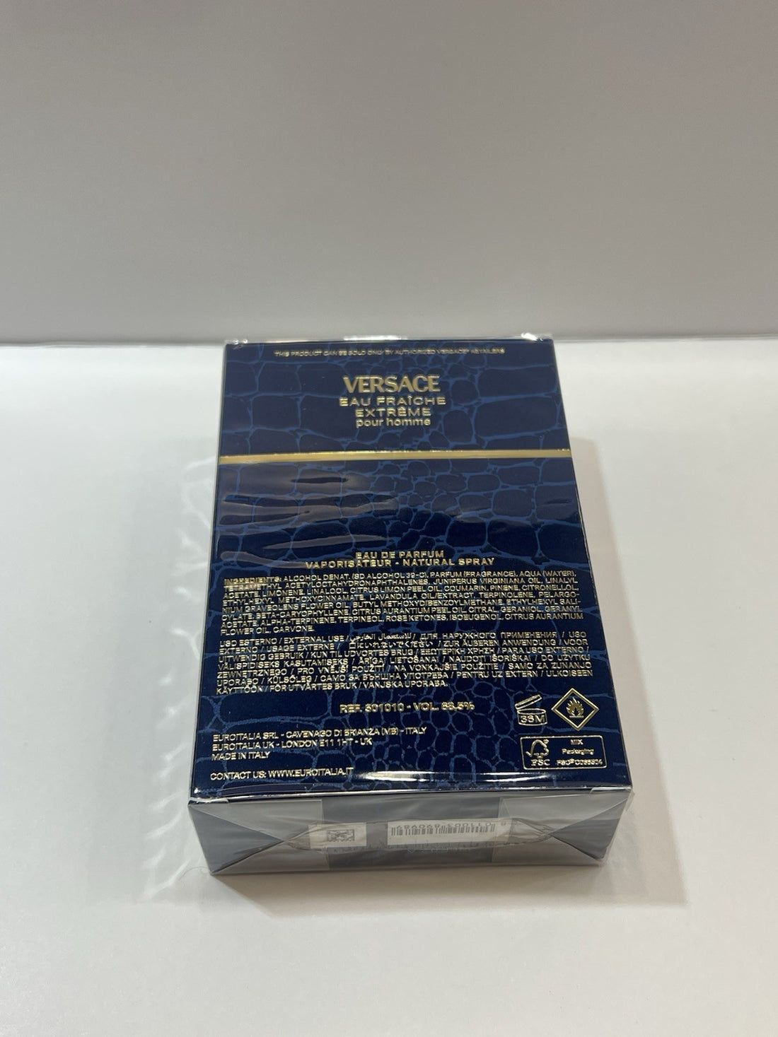 Versace Eau Fraiche EXTREME Pour Homme 3.4oz EDP Spray For Men