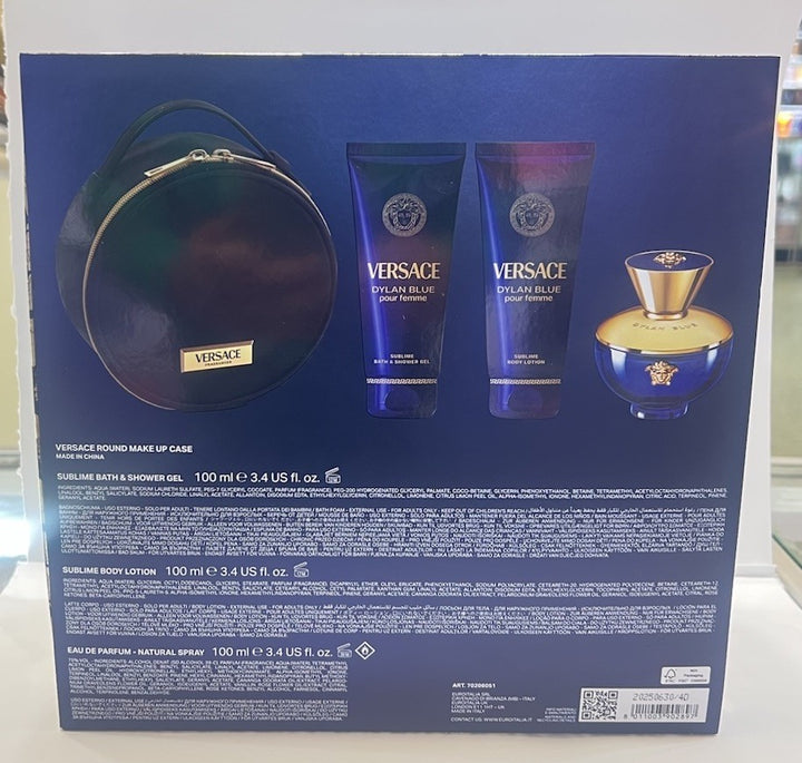 Versace Dylan Blue Pour Femme 4-Piece Gift Set