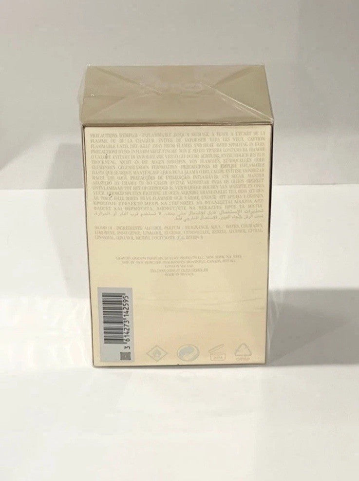 Emporio Armani Stronger With You Leather 3.4oz EDP Spray New Boxed DISCONTINUED