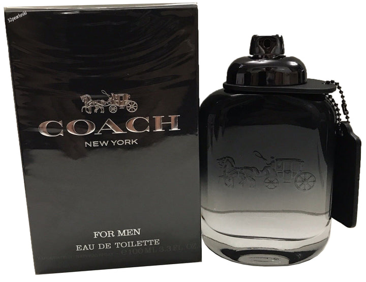 Coach New York 3.3oz EDT Spray For Men New In Box By Coach