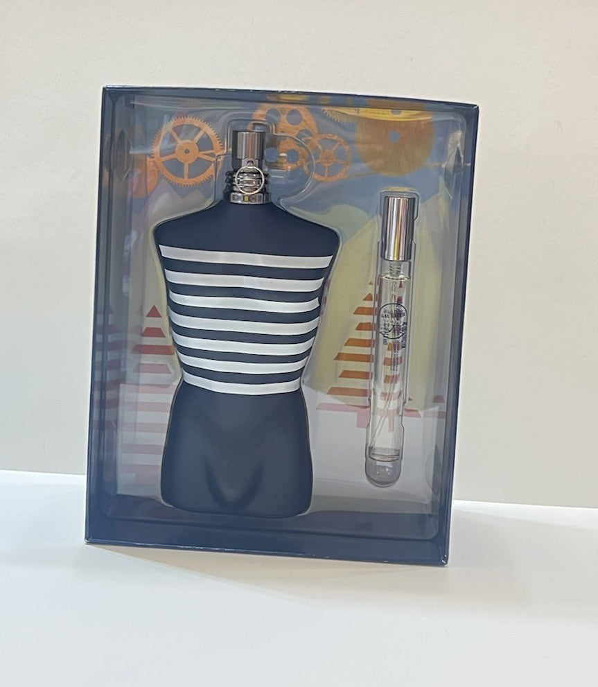 Jean Paul Gaultier Le Male”In The Navy” 6.8oz Edt+10ml Edt Spray DISCONTINUED