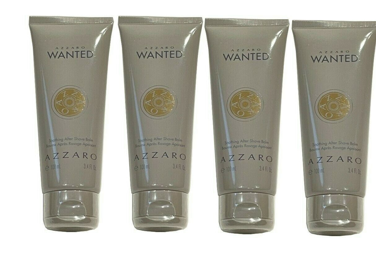 Azzaro Wanted 3.4oz After Shave Balm New In Box