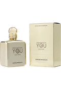 Emporio Armani Stronger With You Leather 3.4oz EDP Spray New Boxed DISCONTINUED