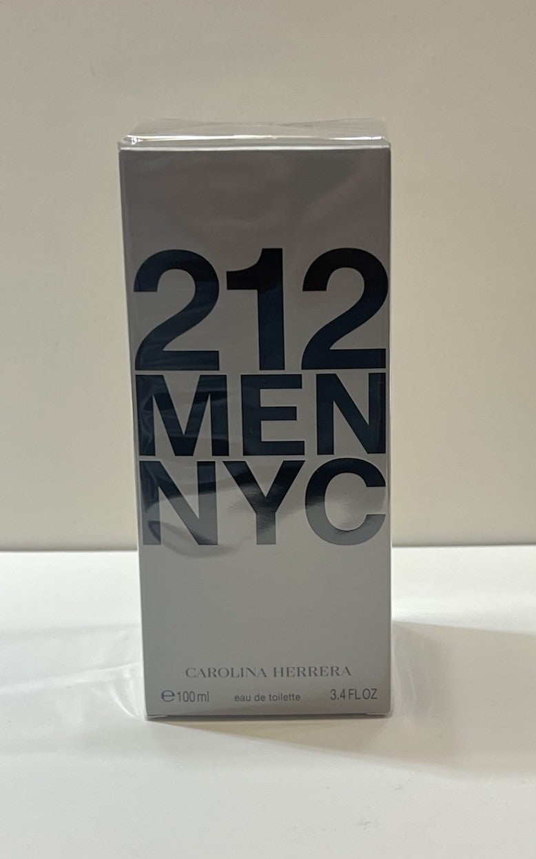 212 NYC Men By Carolina Herrera 3.4oz EDT Spray For Men New In Box