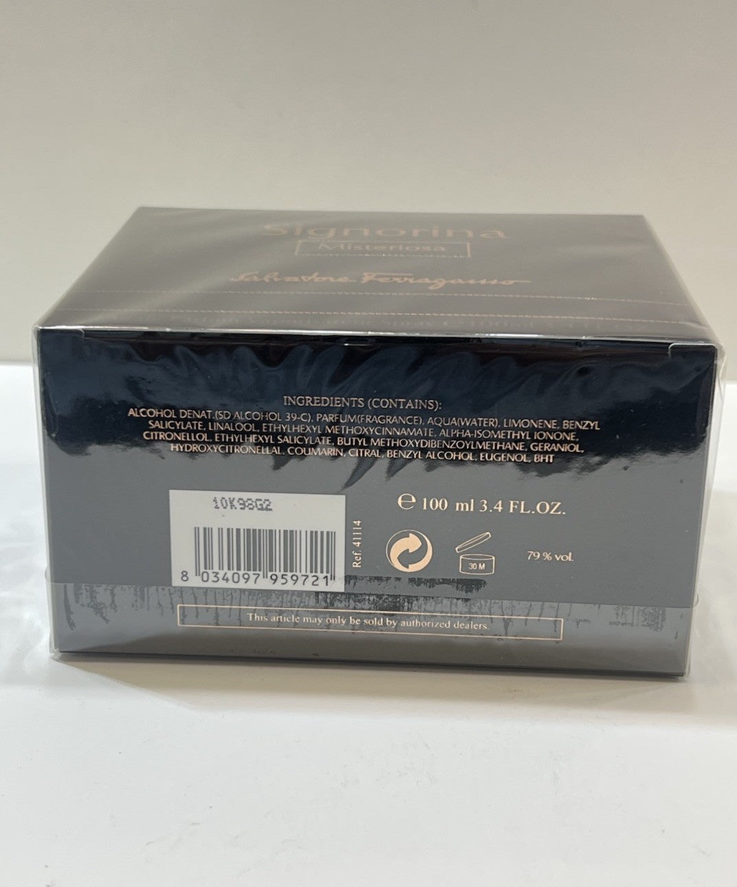 Signorina Misteriosa By Salvatore Ferragamo 3.4oz Edp Spray For Women New In Box
