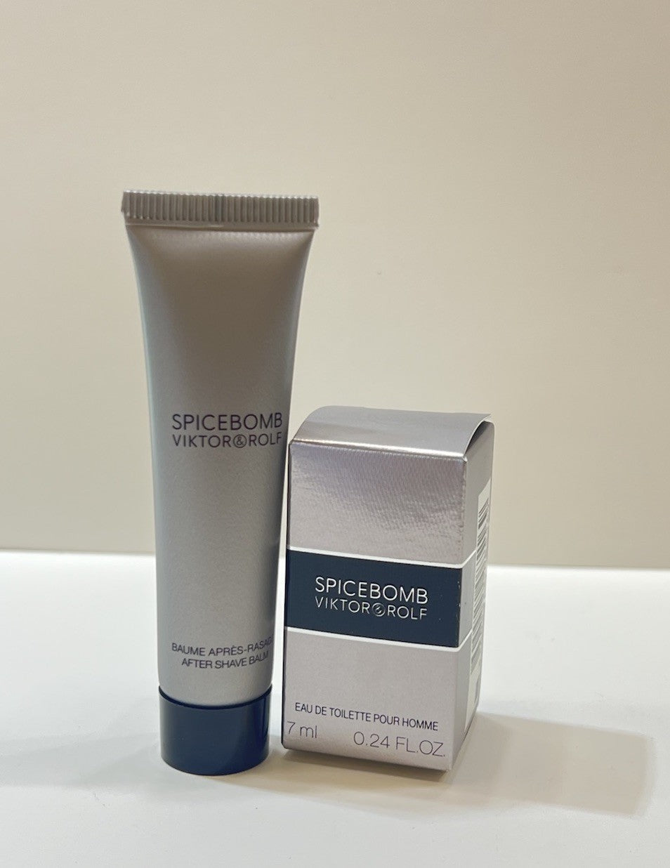 Spicebomb By Victor & Rolf 2pc Mini Set With 7ml EDT Splash+15ml A/S/B