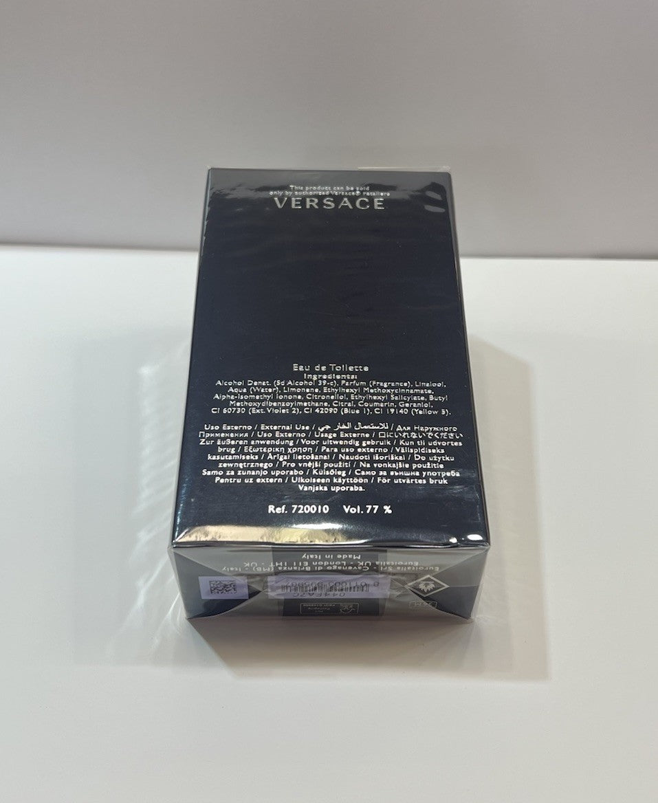 Versace Pour Homme 3.4oz Edt Spray For Men New In Box