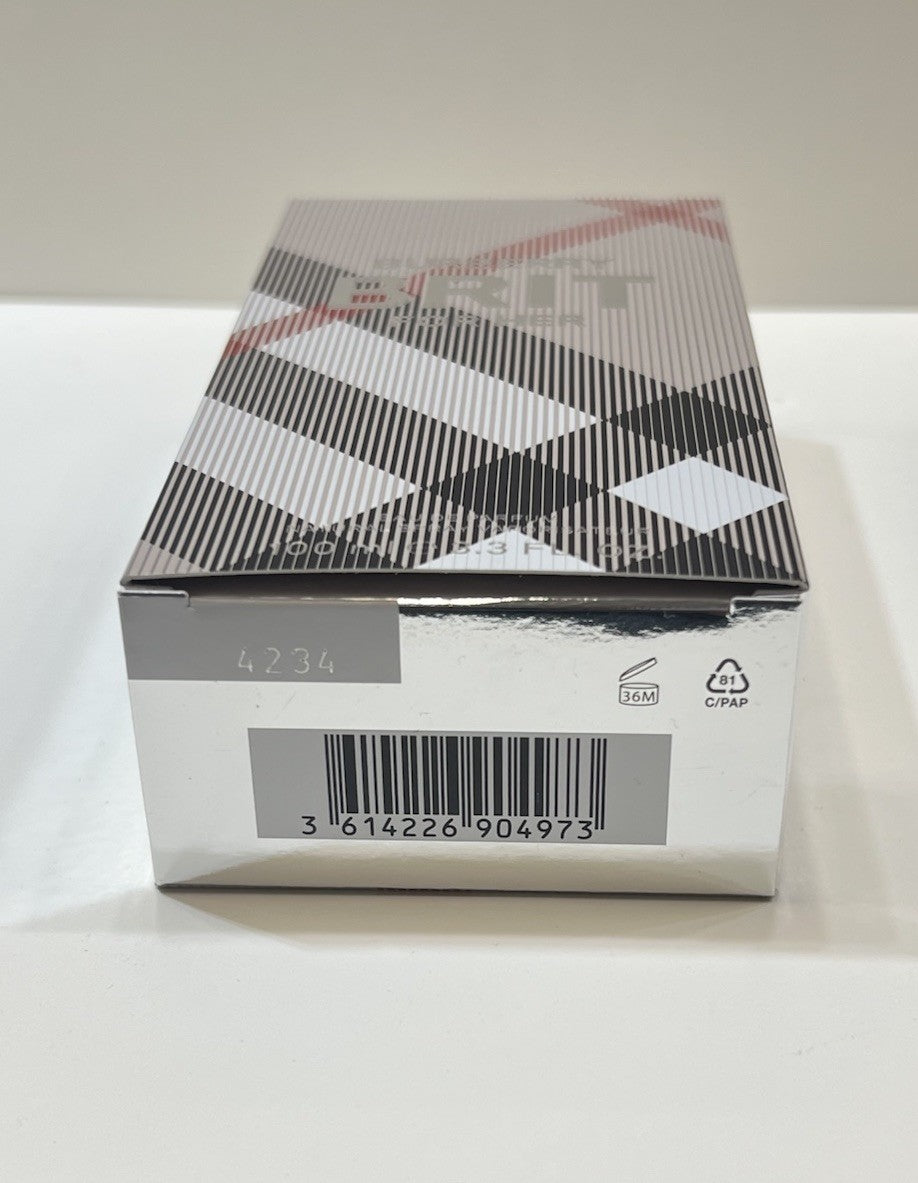 Burberry Brit 3.4oz Edp Spray For Women New In Box